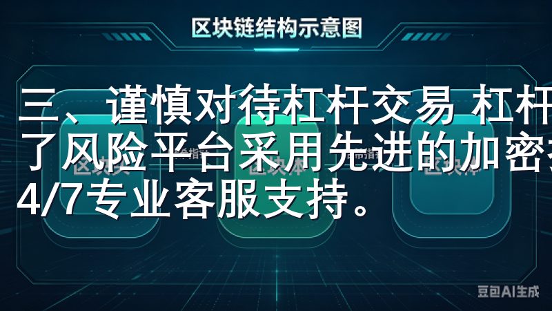 三、谨慎对待杠杆交易 杠杆交易提高收益的同时，也成倍增加了风险平台采用先进的加密技术，保障您的资产安全，并提供24/7专业客服支持。